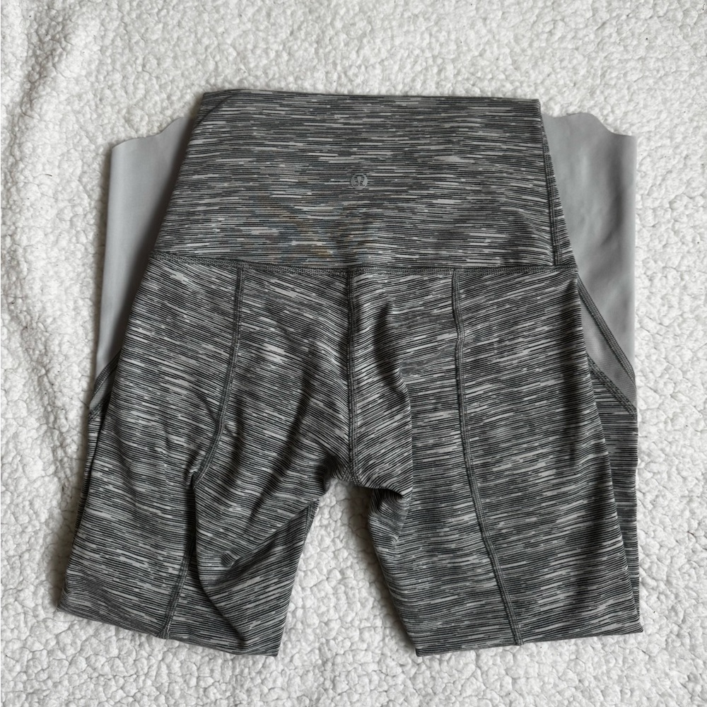 Lululemon Athletica Heathered Gray Leggings